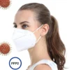 10x FFP2 NR Maske CE 2198 EU Zertifikat Mundschutz Filtration ≥ 94% EN 149:2001+A1:2009 Mund-Nasen Schutz Gesichtsmaske Atemschutz FFP2 -Vidailo Verkaufe 01c748ac2fbde69d435685a966990b82