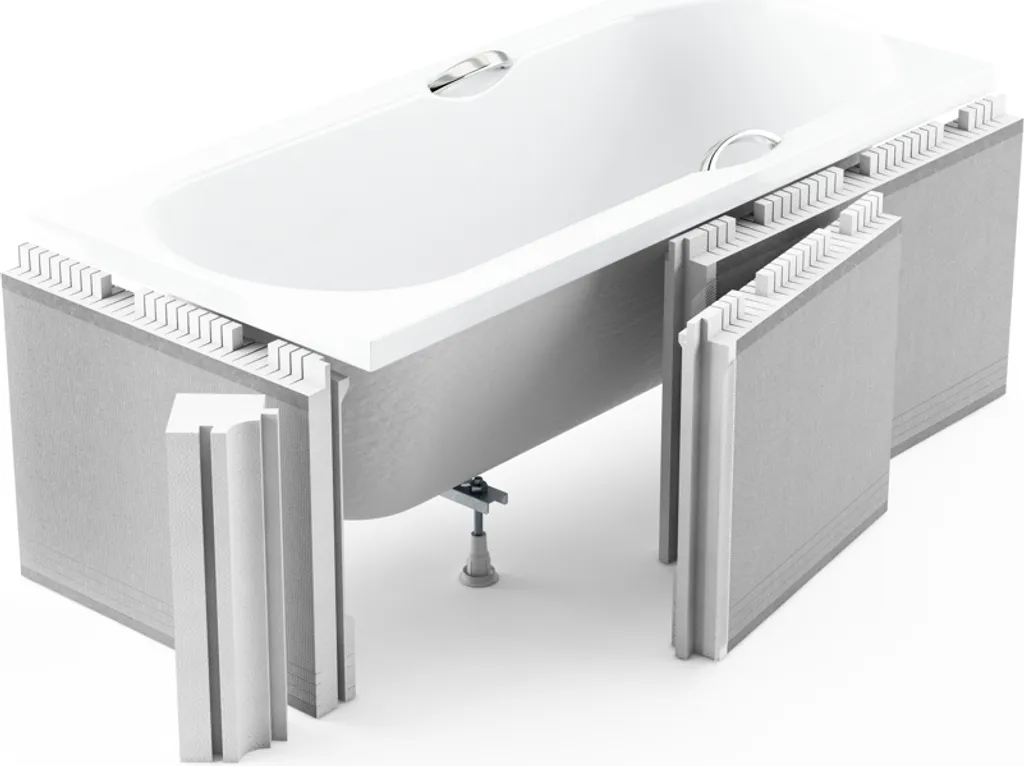 BADLAND Badewanne Rechteck Intrica SLIM 170x75 Rand 15mm Mit Ablaufgarnitur, Füßen Und Styroporverkleidung Mit Ablage 4cm GRATIS 7 BADLAND Badewanne Rechteck Intrica SLIM 170x75 Rand 15mm Mit Ablaufgarnitur, Füßen Und Styroporverkleidung Mit Ablage 4cm GRATIS – Bild 5