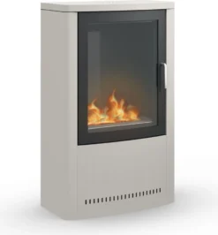 Noble Flame ELIA [geschlossener Ethanolkamin]: Weiß -Vidailo Verkaufe 035311b941249fc1bf3d6e62db972930