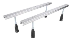 Calmwaters® Höhenverstellbare Wannenfüße Für Freistehende Badewannen, Mit Verzinkten Stahl-Profilen Zur Montage Von Freistehenden Wannen, Standfuß Badewanne, Höhe Einstellbar, 03SL3487