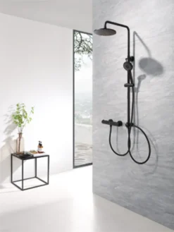 Duschsystem Trennbar, Schwarz , Badewannenarmatur Wasserfall ,Duscharmatur ,Dusche 2 Funktion Handbrause ,Edelstahl Duschstange ,Regendusche Für Bad/Badewanne,keinen Wasserhahn -Vidailo Verkaufe 07677aa0a4dc2ba3c242e5e742522c9b