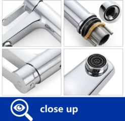 Chrom Waschtischarmatur Mit Zugstange, Wasserhahn Bad Mit Ablaufgarnitur Waschbecken, Mischbatterie Waschbecken -Vidailo Verkaufe 079407bea7d82008a7e967cb5a784c04