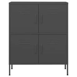 VidaXL Lagerschrank Anthrazit 80x35x101,5 Cm Stahl 12 VidaXL Lagerschrank Anthrazit 80x35x101,5 Cm Stahl -Vidailo Verkaufe 0b7b223f1a90731d4e6d860093c70497