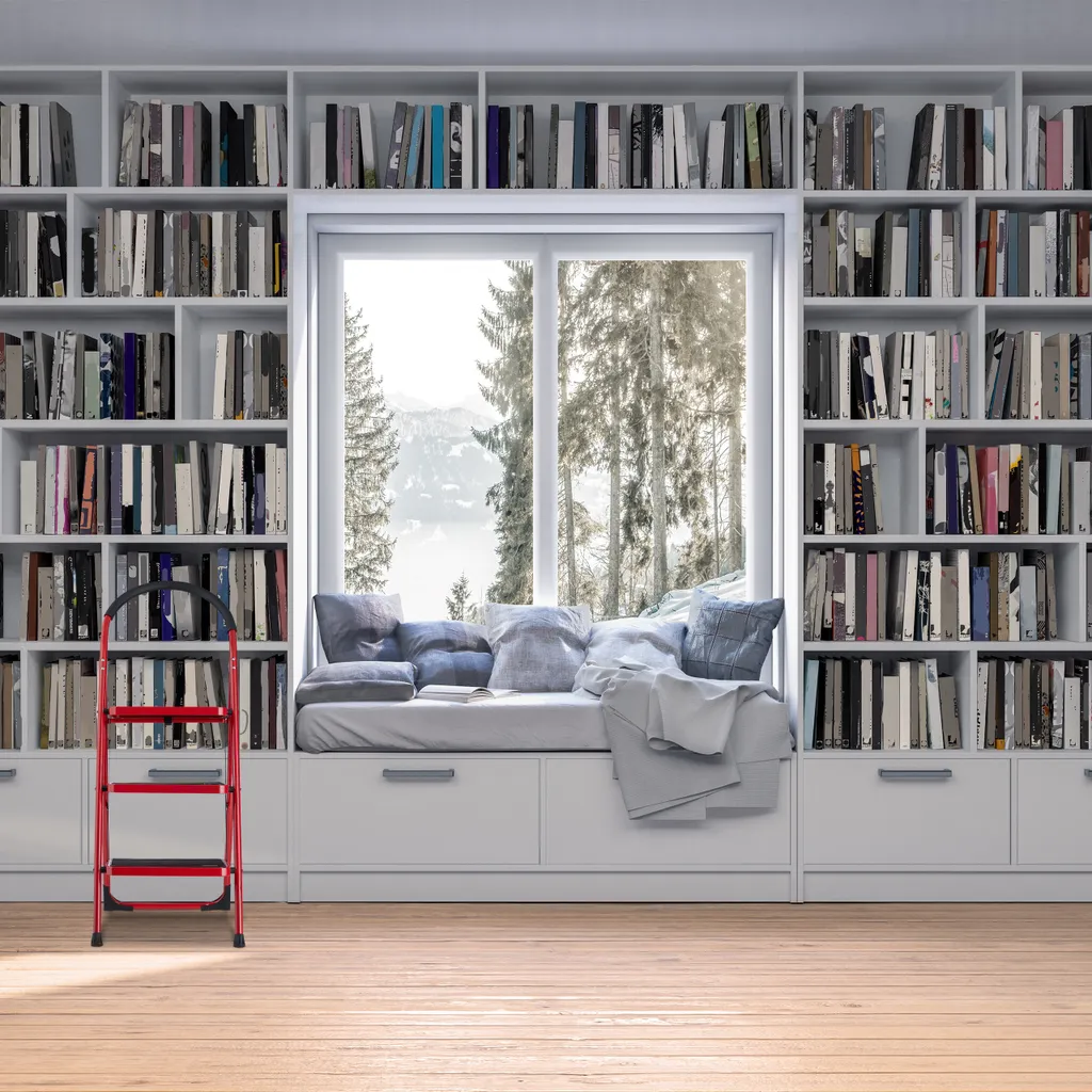 Relaxdays Trittleiter Klappbar 3 Stufen 7 Relaxdays Trittleiter Klappbar 3 Stufen – Bild 5