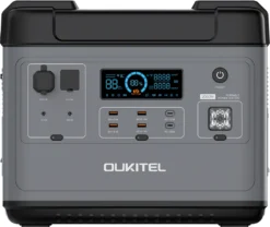 OUKITEL Tragbares Stromerzeuger P2001E, Solarspeicher Mit 2000Wh/51,2V LiFePO4 Akku Mit 2000W (4000W Peak) AC Ausgängen, Versorgt 13 Geräte Gleichzeitig, Solargenerator Mit Beleuchtung Für Outdoor Camping, Fernreisen, Heimgebrauch -Vidailo Verkaufe 0cf5f5d935131bb4d9cdc4834ddee3ca