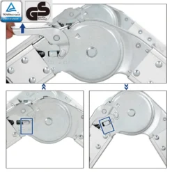 SONGMICS Alu 350 Cm Mehrzweckleiter Bis 150 Kg 12 Stufen Mit 2 Gerüstplatten Haushaltsleiter Teleskopleiter Multifunktionsleiter GLT36M -Vidailo Verkaufe 0efade07b4bdbd7cad92b5caa06d12aa
