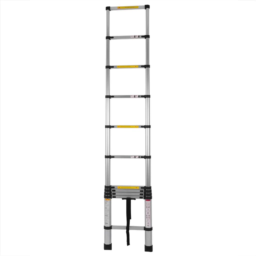 OneTwoFit 3.2M Teleskopleiter Tragbar,Ausziehleiter Aluminium, Leiter Teleskop, Aluminiumleiter Ausziehbar,Multifunktionsleiter, Maximale Belastung 150 Kg AB049 4 OneTwoFit 3.2M Teleskopleiter Tragbar,Ausziehleiter Aluminium, Leiter Teleskop, Aluminiumleiter Ausziehbar,Multifunktionsleiter, Maximale Belastung 150 Kg AB049 – Bild 2