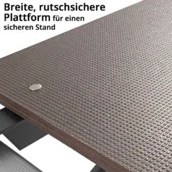 STAHLWERK Leitergerüst 150 Kg Alu Klappleiter Arbeitsplattform Mehrzweckleiter -Vidailo Verkaufe 0fd2b8b552c9ab1bb3fd085354811516