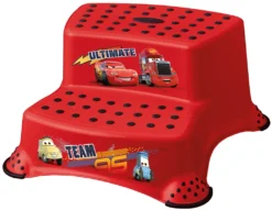 Keeeper Kids Tritthocker "igor Cars", Zweistufig, Rot