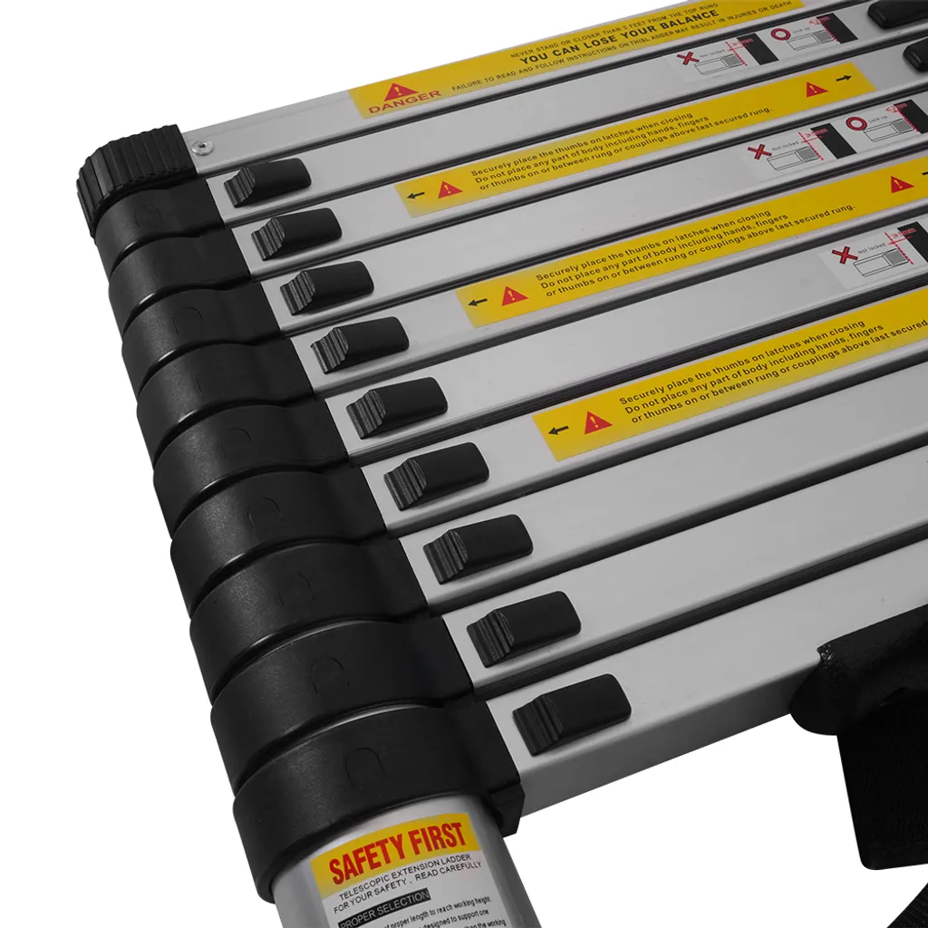 OneTwoFit 3.2M Teleskopleiter Tragbar,Ausziehleiter Aluminium, Leiter Teleskop, Aluminiumleiter Ausziehbar,Multifunktionsleiter, Maximale Belastung 150 Kg AB049 6 OneTwoFit 3.2M Teleskopleiter Tragbar,Ausziehleiter Aluminium, Leiter Teleskop, Aluminiumleiter Ausziehbar,Multifunktionsleiter, Maximale Belastung 150 Kg AB049 – Bild 4