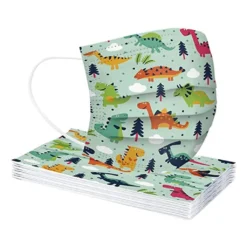 50 Stück Kinder Dinosaurier Einwegmaske Mundschutz Bunt Schutzmaske 3-lagig Einweg Gesichtsmaske -Vidailo Verkaufe 135c01dec182e6257fa781ffd6619128