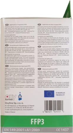 10x Profi Atemschutz FFP3 Schutz Maske Mit Ventil - Wiederverwendbar - 99% Filterung - Hergestellt In Der EU -Vidailo Verkaufe 140798ce27777145c89e20b165ee7b09