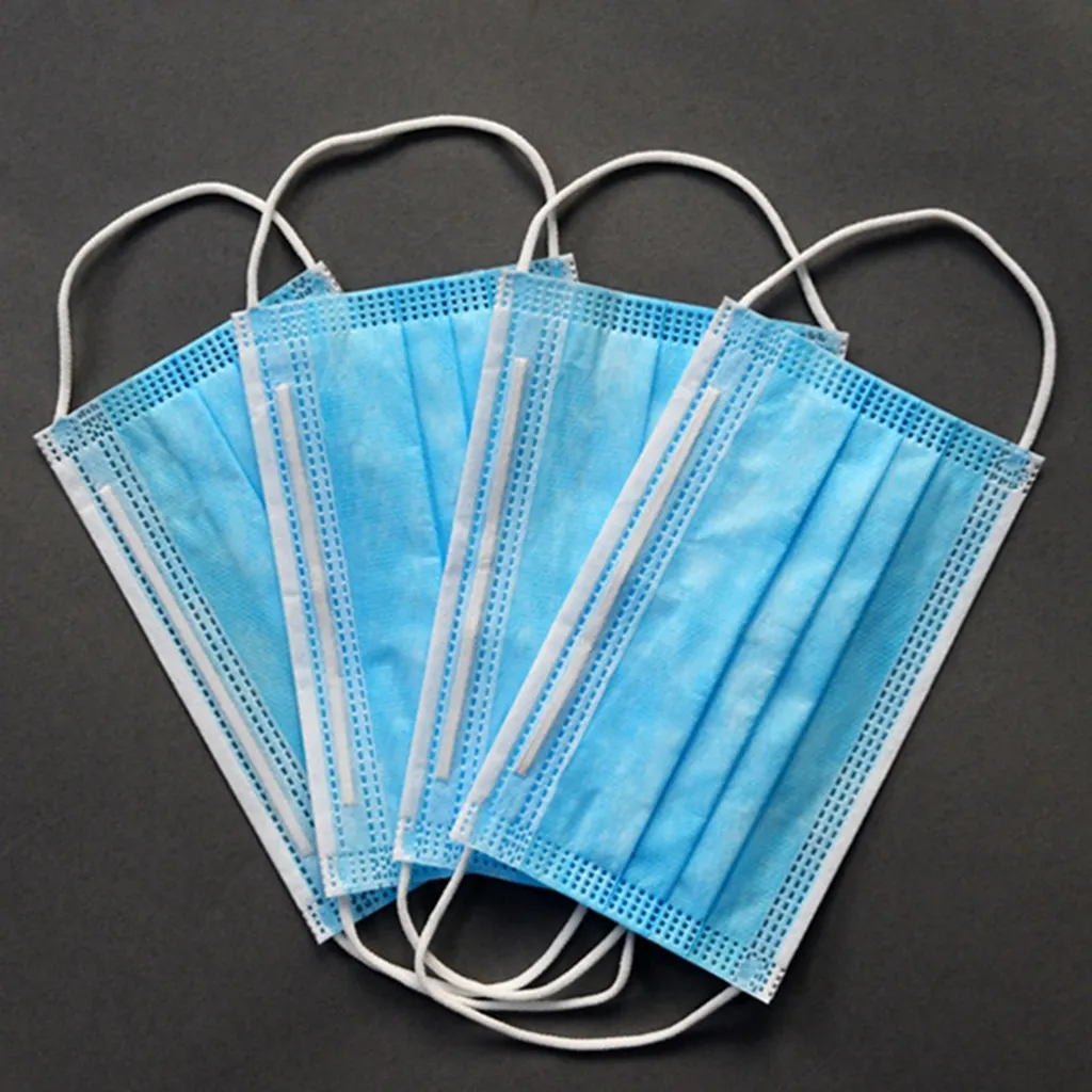 200 Stk Einwegmasken Für Kinder Blau Kinder Gesichtsmaske Einweg-3-lagige Mundmaske 4 200 Stk Einwegmasken Für Kinder Blau Kinder Gesichtsmaske Einweg-3-lagige Mundmaske – Bild 2