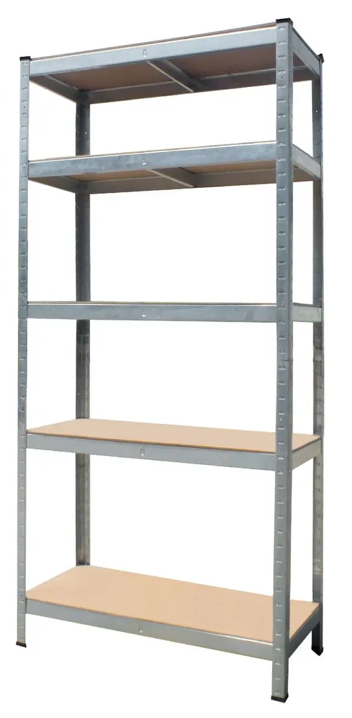 Metallsteckregal 180 X 90 X 40 Cm 5 Holzböden 875 Kg 3 Metallsteckregal 180 X 90 X 40 Cm 5 Holzböden 875 Kg