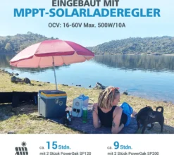 BLUETTI EB240 Tragbarer Solar Stromerzeuger 2400Wh Mit 2pcs Solar Panel 120W, Kraftwerk Für Home RV Notfall, 1000W AC Steckdose, MPPT, Falten Solar Panel Bundle, Outdoor Power Alternative -Vidailo Verkaufe 16dbb2ec545b3936a6ee58dd8062e918