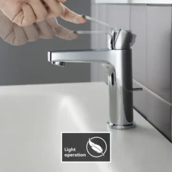 Chrom Waschtischarmatur Mit Zugstange, Wasserhahn Bad Mit Ablaufgarnitur Waschbecken, Mischbatterie Waschbecken -Vidailo Verkaufe 17971696840dff3da851489fd3a47d88