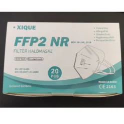 20 Stück - XIQUE FFP2 Premium Atemschutzmaske Mit Ohrschlaufen (CE 2163) - Einzeln Verpackt -Vidailo Verkaufe 185b7e8bc24ffdfa2fb762c30cf9122e