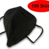 100x FFP2 Maske Schwarz Antiviron Atemschutzmaske Mundschutz Masken CE 2841 -Vidailo Verkaufe 18eb4197af1acf89d8e27c821f172377