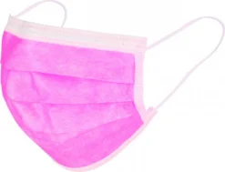 OP-Mundschutz, Pink, 100% Fleece, Latexfrei, 3-lagig 50 Stück -Vidailo Verkaufe 19920afaa7a5faa2df84abec235204f9