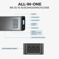 BLUETTI 3000W Tragbare Stromgenerator EP500Pro Solargenerator Mit 5100Wh LiFePO4 Batterie, Stromerzeuger Für Camping, Notfall, Wohnwagen -Vidailo Verkaufe 19b5722c374ff0642261568e7f9491d8
