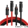 MC4 Photovoltaik-Kabel Solarkabel 4mm² Für PV-Anschlüsse 8m 4mm² Rot