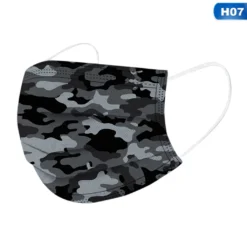 90 Stück 3-lagig Tarnung Gesichtsmaske Mundschutz Einwegmaske Mund-Nasen Masken Unisex -Vidailo Verkaufe 1eae6f191e7d1b86a7504fadae5cb0ac