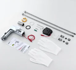 Lonheo Infrarot Sensor Wasserhahn Bad Automatik Waschtischarmatur Mit Zwei Infrarotsensor Einhebelmischer Waschbecken Mischbatterie Badarmatur, Chrom -Vidailo Verkaufe 1fd7dccbd08e966407c4a30aef562e59