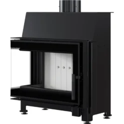 Kamineinsatz Aus Stahl SIMPLE Links 6 KW Ø 150 Mit Türfeder -Vidailo Verkaufe 202aa1b2bdbe5d17a4c50f69384cbf71