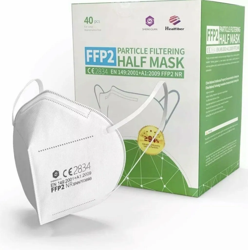 40 Stück - FFP2 Maske, Atemschutzmaske, CE2834, EN149:2001+A1:2009 FFP2 NR 21 40 Stück - FFP2 Maske, Atemschutzmaske, CE2834, EN149:2001+A1:2009 FFP2 NR – Bild 19