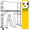 Aluminium Leitergerüst CF-103A - Multigerüst - Multifunktionsleiter - Gerüst - Stehleiter - Bockleiter - Leiter - (1.95 Meter 7 Sprossen)