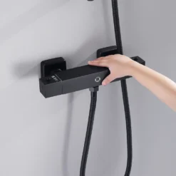 Cecipa Badewannenarmatur Duscharmatur Thermostat Mischbatterie Dusche Duschthermostat Armatur Bad Brausethermostat Schwarz -Vidailo Verkaufe 22852721137f5487270689ff975ab76b