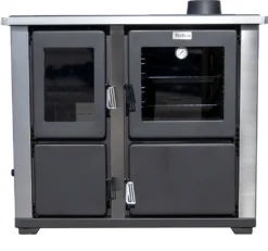 Kaminofen Mit Backfach Und Herdplatte Teba TKS 18 Rechts Mehrfachbelegung Holzofen 10 KW Kamin Ofen Holz Holzherd Küchenhexe Kochplatte Küchenofen -Vidailo Verkaufe 23857a6c47dcc6fd2f5e887fc6112fd3