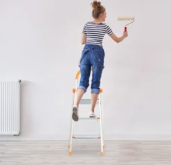 Relaxdays Klappbare Trittleiter Mit 3 Stufen 12 Relaxdays Klappbare Trittleiter Mit 3 Stufen -Vidailo Verkaufe 2419a20eca0c31f90f7c2a0ae40cab2b