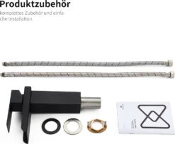 Homelody Wasserfall Wasserhahn Bad Schwarz Matt Waschtischarmatur, Konkaves Wasserfall Design Einhebelmischer Waschbeckenarmatur Aus Edelstahl Wasserhahn -Vidailo Verkaufe 260bfa0755402f8d61c5b074e3ff0a07