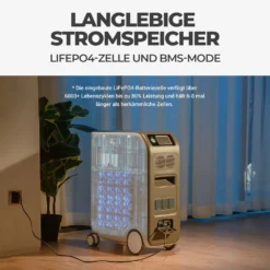 BLUETTI 5100Wh Stromerzeuger Mit 3 X Solarpanel 200 W, Mobiler Stromspeicher Solargenerator, Erweiterbare Haushaltsbatterie Und Stromversorgung Für Notstromausfälle Im Haushalt 20 BLUETTI 5100Wh Stromerzeuger Mit 3 X Solarpanel 200 W, Mobiler Stromspeicher Solargenerator, Erweiterbare Haushaltsbatterie Und Stromversorgung Für Notstromausfälle Im Haushalt -Vidailo Verkaufe 26781cbb29006f4f4585f9408f7796d2