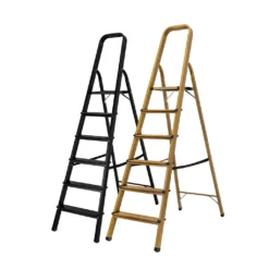 Craftfull Stehleiter CF-133A - Aluminium Haushaltsleiter - Gummierte Standfüße - Klappleiter - Mehrzweckleiter - 6 Stufen (Black Edition) -Vidailo Verkaufe 26adfa001e7cd1a276f64e32305f1b9e