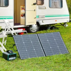 BEAUDENS 150W Tragbare Power Station 166Wh/52000mAh Solar Generator Solargenerator Stromerzeuger Mit 100W Solarpanels Solaranlagen Solarladegerät Solarzelle Solarbox Akku Ladegerät Powerbank Typ-C/USB Für Notstrom/Camping/Wohnmobile/zu Hause/ Reise CPAP Emergency -Vidailo Verkaufe 2727e749754b7fc635ae02b3e07f14f5