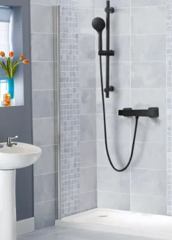 SCHWÄNLEIN® Thermostatbatterie Dusche Set,Brausebatterrerie,Brausemischer (Thermostat Brausebatterie Schwarz Eckig) -Vidailo Verkaufe 27d8aae13e798adb732be2e813f53632