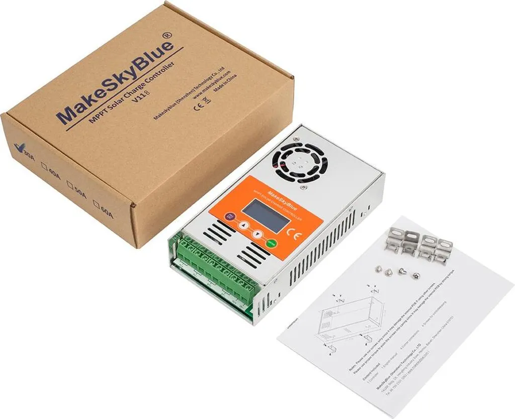 60A Solar MPPT Laderegler Max 160V Leerlaufspannung 2800W PV Leistung Für 12V 24V 36V 48V Systeme 8 60A Solar MPPT Laderegler Max 160V Leerlaufspannung 2800W PV Leistung Für 12V 24V 36V 48V Systeme – Bild 6