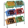 Juskys Getränkekistenregal Cool – Kistenregal Für Bis Zu 6 Kisten Je 17 Kg – Getränkeständer Platzsparend 96 × 34 × 116 Cm – Getränkeregal Aus Metall -Vidailo Verkaufe 2c3b8e8c5e9c288f2d8b98c52d314089