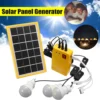 Solargenerator Stromerzeuger Mit 3 LED Lamp USB Ladegeräte Camping 6V 3W -Vidailo Verkaufe 2cf2cdd259c8624089058dfd330f9dd7