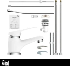 Eisl SPEED Waschtischarmatur Mit Zugstange, Wasserhahn Bad Mit Ablaufgarnitur Waschbecken -Vidailo Verkaufe 326aab64824a7adbc6ef98221b5fb88f