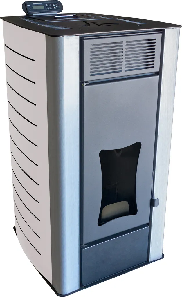 Nemaxx PW18-WT Pelletofen Wasserführend 18 KW Pelletkaminofen Pelletheizung - Stahl Weiß - Für Bis Zu 300m³ - 90,8% Wirkungsgrad - A+ 3 Nemaxx PW18-WT Pelletofen Wasserführend 18 KW Pelletkaminofen Pelletheizung - Stahl Weiß - Für Bis Zu 300m³ - 90,8% Wirkungsgrad - A+