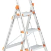 Relaxdays Klappbare Trittleiter Mit 3 Stufen