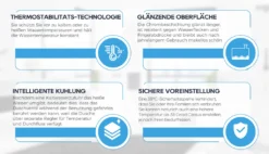 SCHWÄNLEIN® Thermostatbatterie Dusche Set,Brausebatterrerie,Brausemischer (Thermostat Brausebatterie Schwarz Eckig) -Vidailo Verkaufe 3410abce2628f007c3bfb1203e246ba0