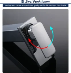 Wasserhahn Wasserfall Waschtischarmatur Hoch Mischbatterie Armaturen Waschbecken Einhebelmischer Für Badezimmer, Verchromt Messing -Vidailo Verkaufe 3469d6f07ddc8762d43fc1ce9abf854d