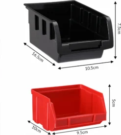Deuba Wandregal Mit Stapelboxen 64 Tlg Box Starke Wandplatten Erweiterbar Werkstattregal Lagerregal Steckregal -Vidailo Verkaufe 35da12aeb7d4037daaa5bab8f5445f8a