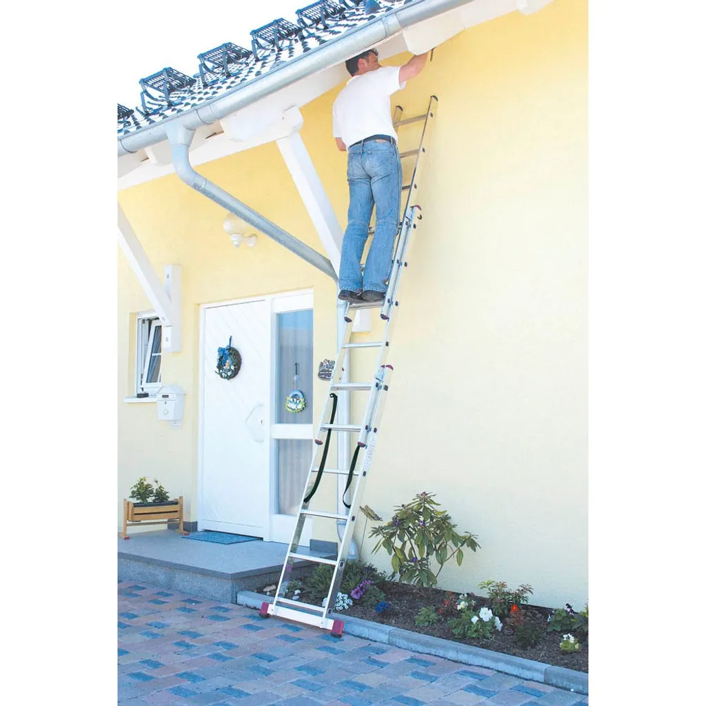 KRAUSE Corda VielzweckLeiter Mit Treppenfunktion 3 X 6 Sprossen Arbeitshöhe 4,55m 16 KRAUSE Corda VielzweckLeiter Mit Treppenfunktion 3 X 6 Sprossen Arbeitshöhe 4,55m – Bild 14