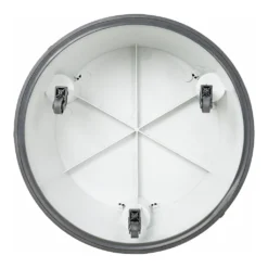 STIER Kunststoff-Rollhocker, 410 Mm Höhe, 433 Mm Durchmesser, Tragkraft 150 Kg, Grau -Vidailo Verkaufe 39866368ed8c474a23901d10d08e3de0