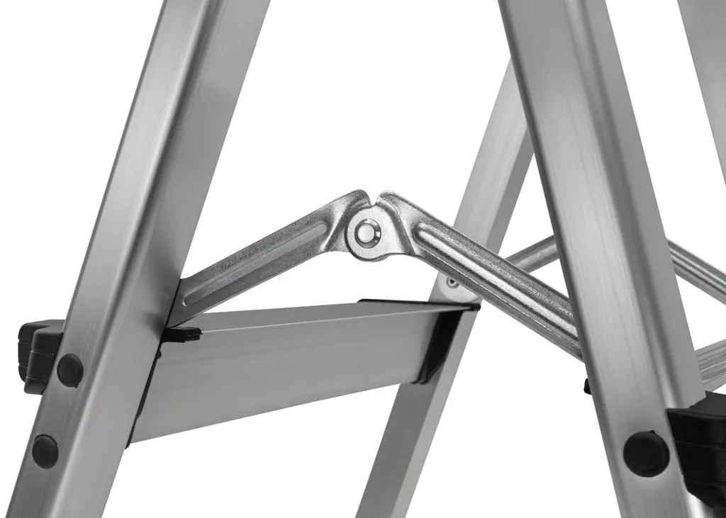 Craftfull Doppel-Klapptritt CF-131A, Aluminium-Trittleiter Klappbar (2 X 3 Stufen) 13 Craftfull Doppel-Klapptritt CF-131A, Aluminium-Trittleiter Klappbar (2 X 3 Stufen) – Bild 11